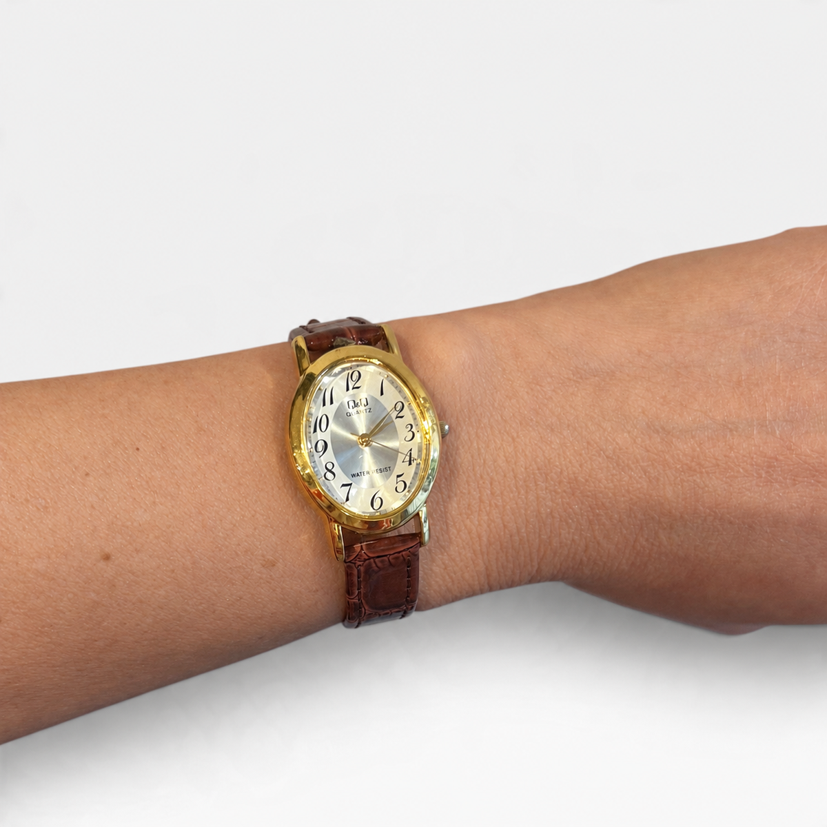 Vintage Q&Q by Citizen Gold Plated Quartz Watch | 1990s