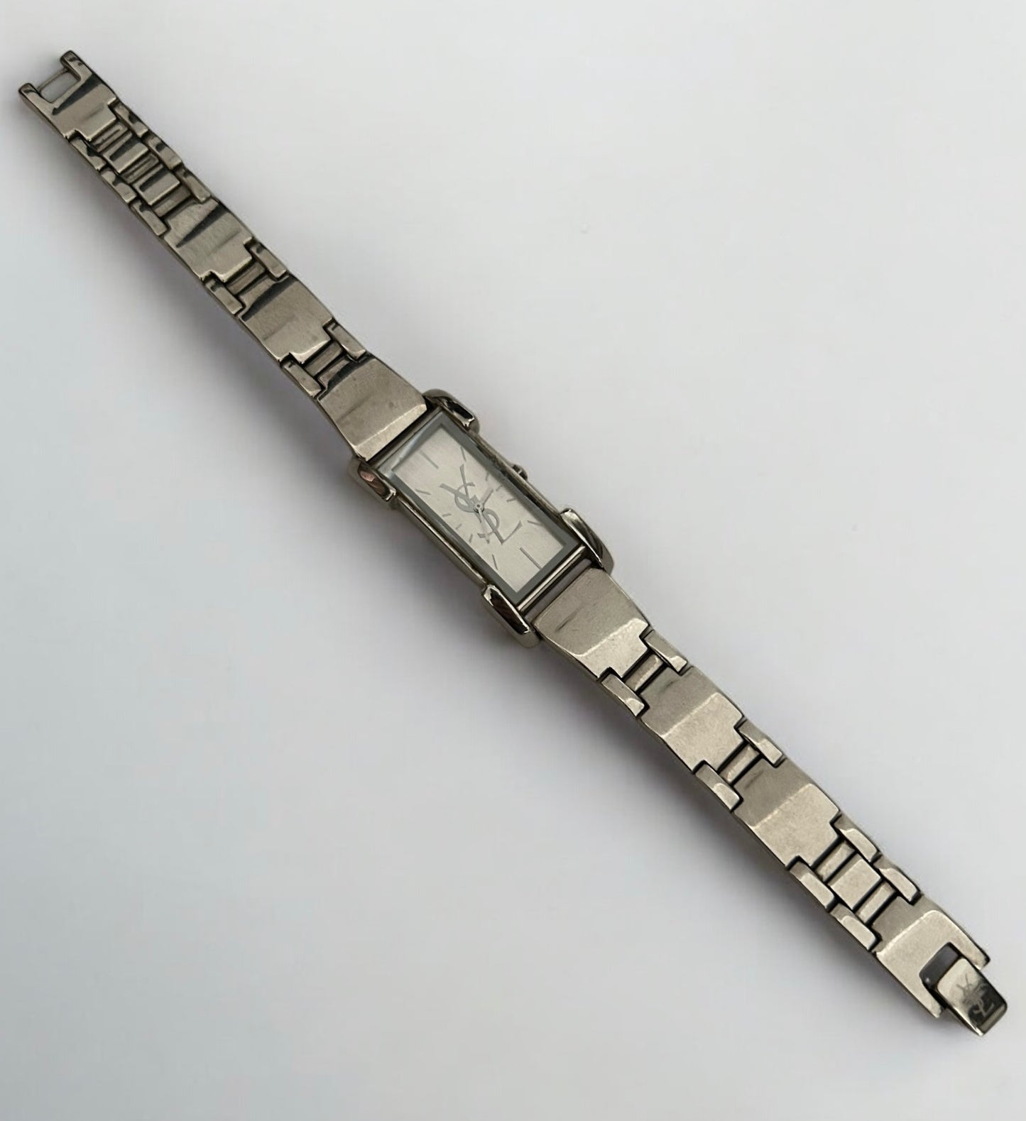 Vintage Ysl silver watch