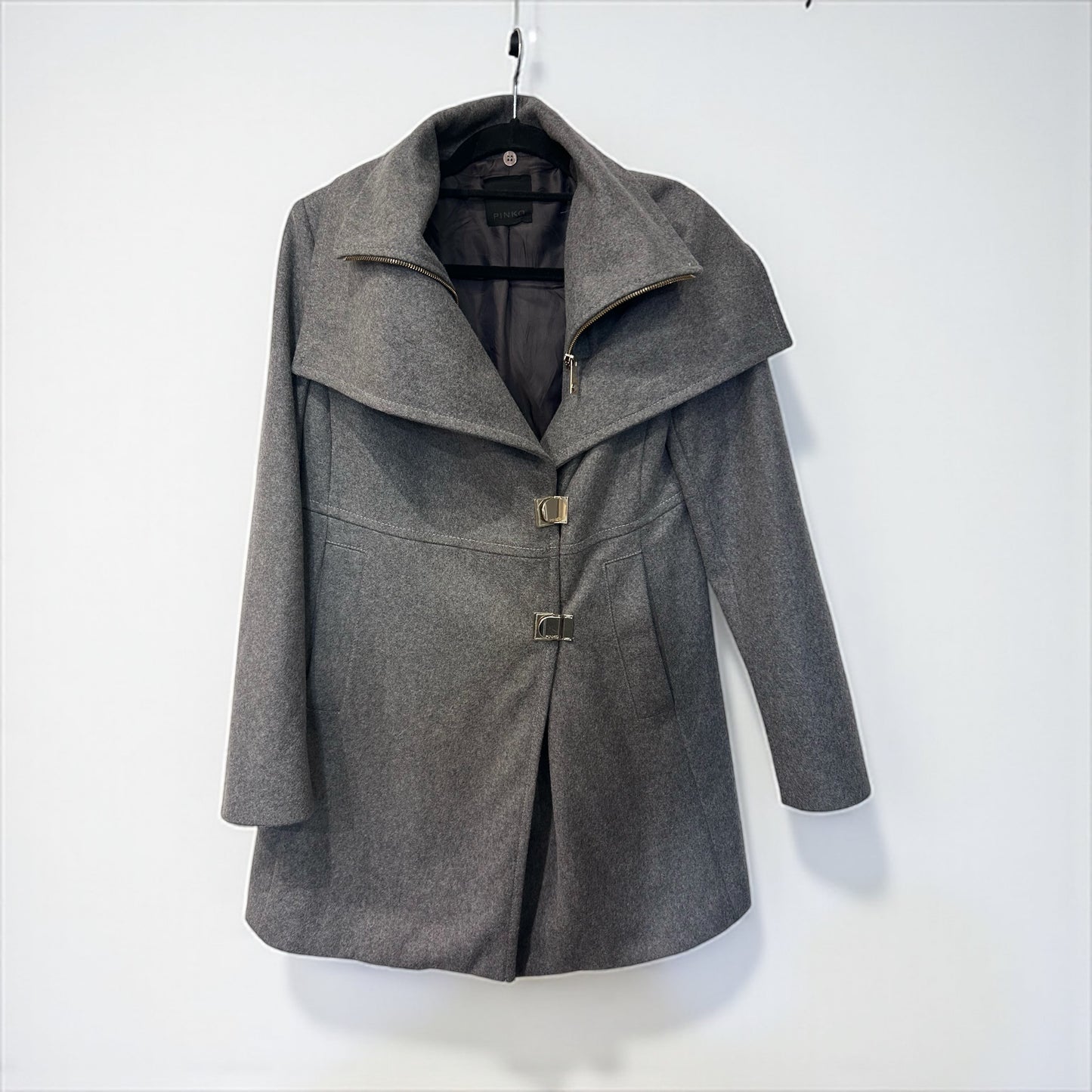 Pinko Wool-Blend Coat