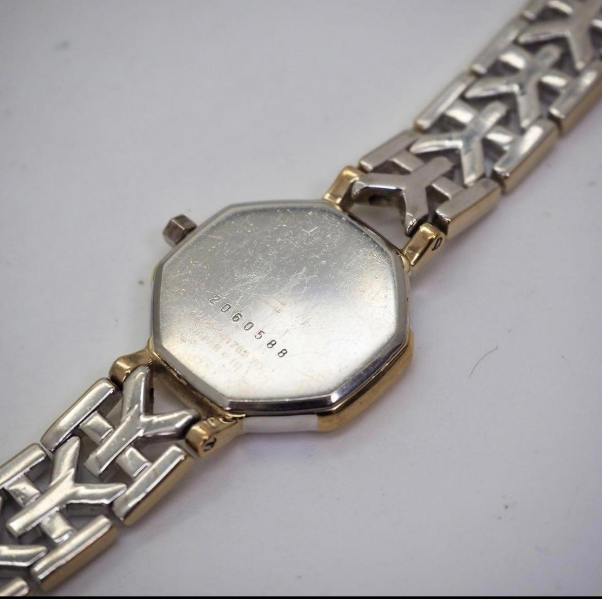 Vintage Ysl gold &silver watch