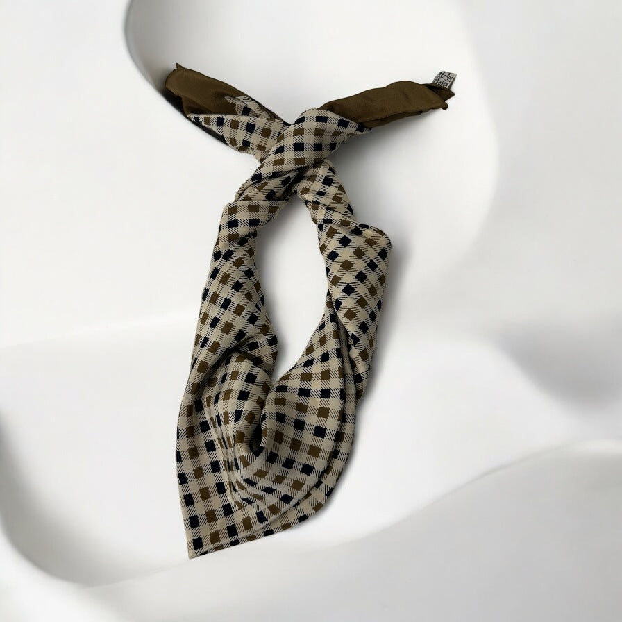 Vintage Aquascutum silk scarf