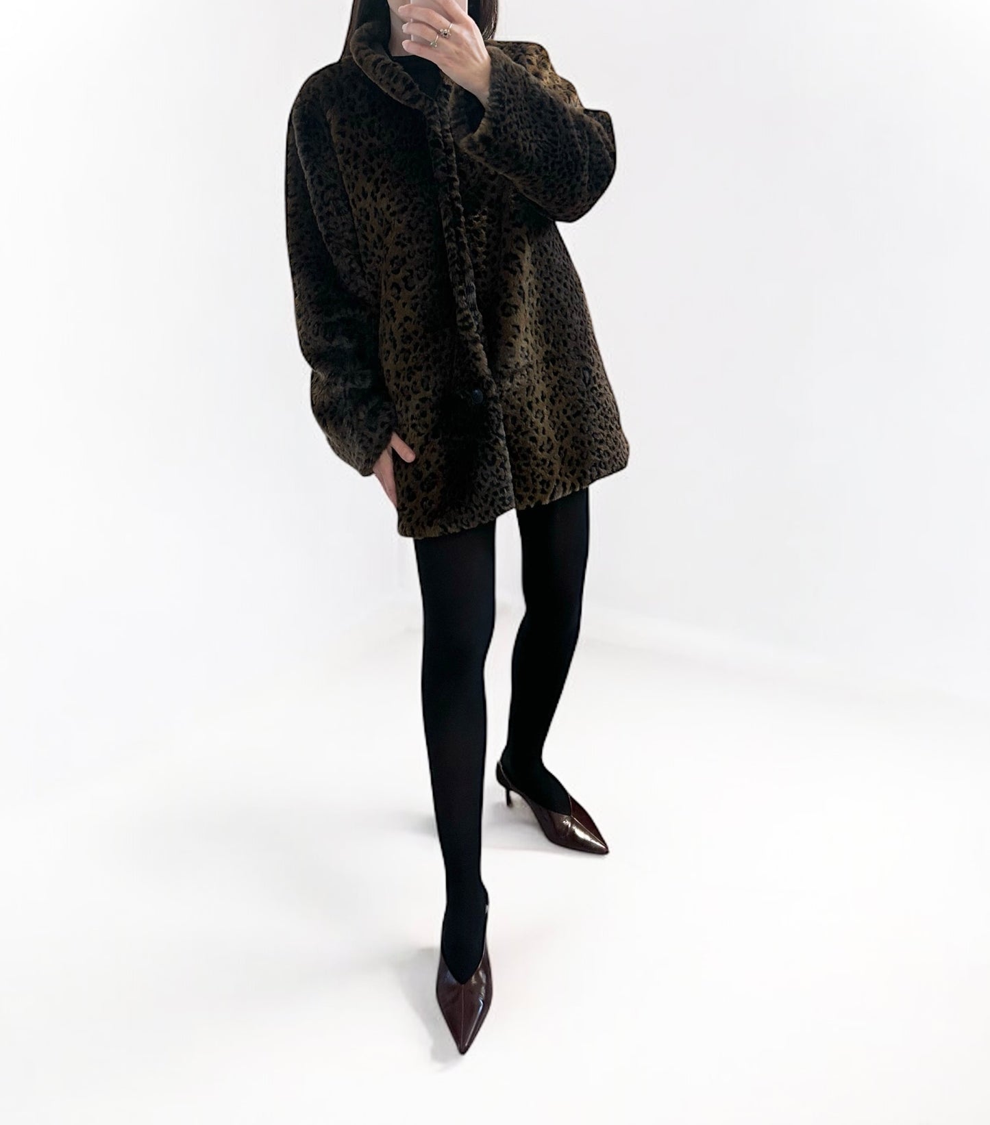 Krizia Reversible Leopard Print Jacket |Early 2000’s