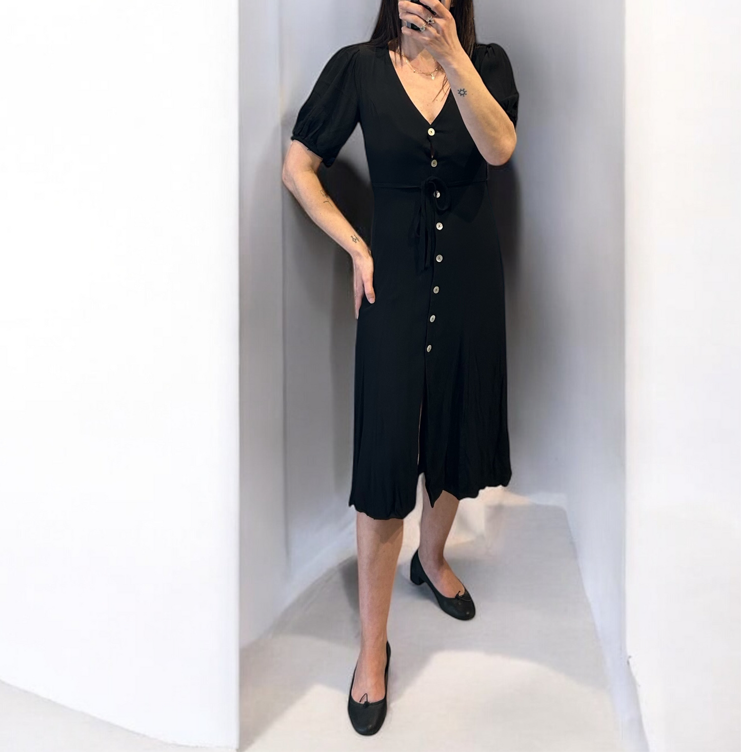 Wilfred buttoned dress