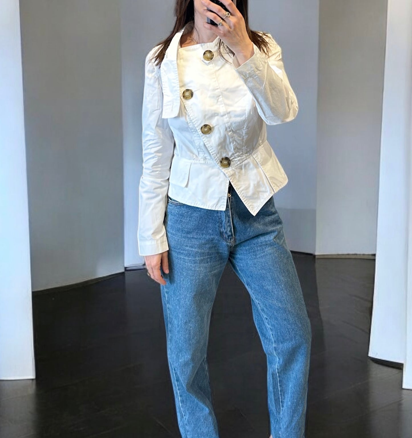 Vintage Vivienne Westwood white jacket