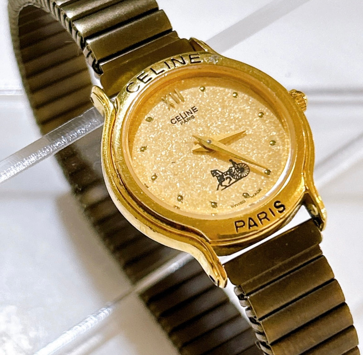 Vintage Celine Horse Carriage watch