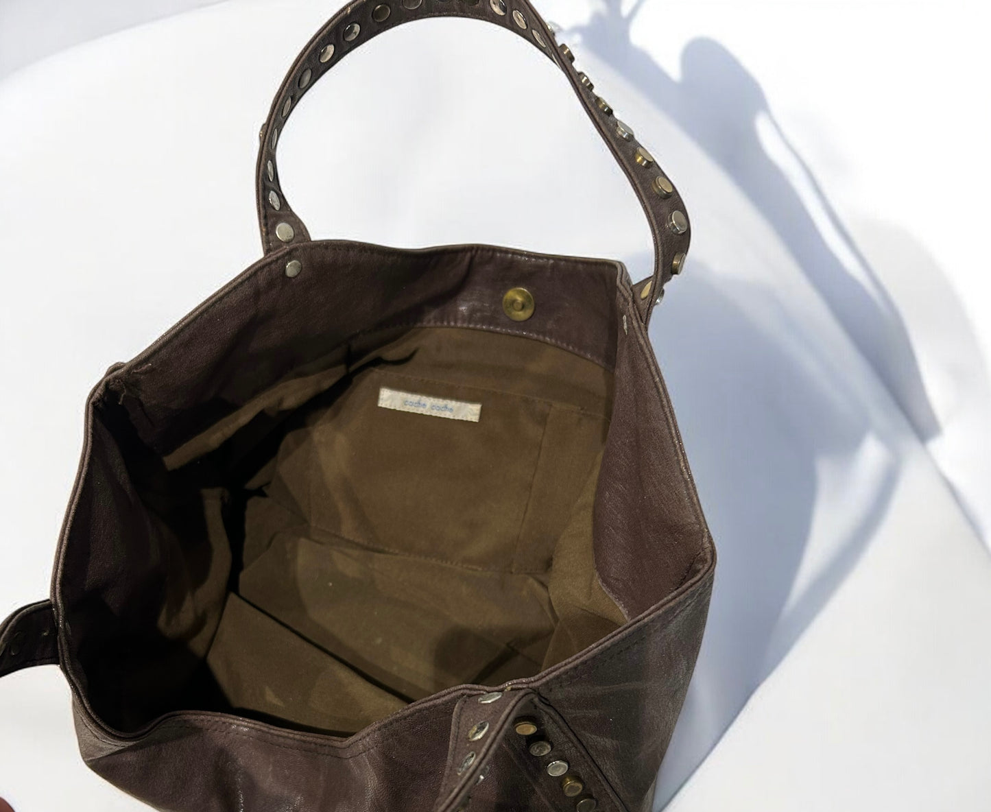 Y2K Faux Leather Hobo Bag