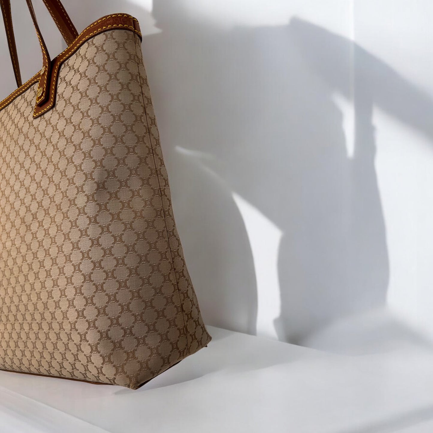 Vintage Celine Macadam shoulder bag