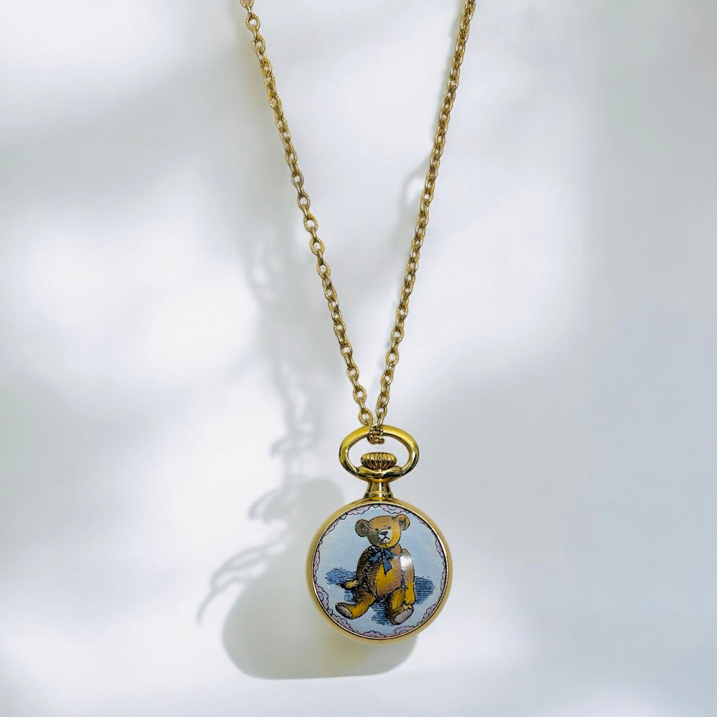 Vintage Double-Sided Pendant Necklace