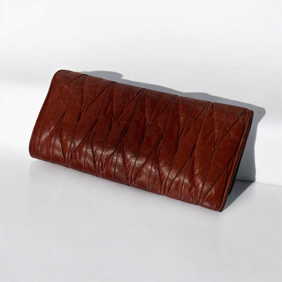 Miu Miu matelasse wallet