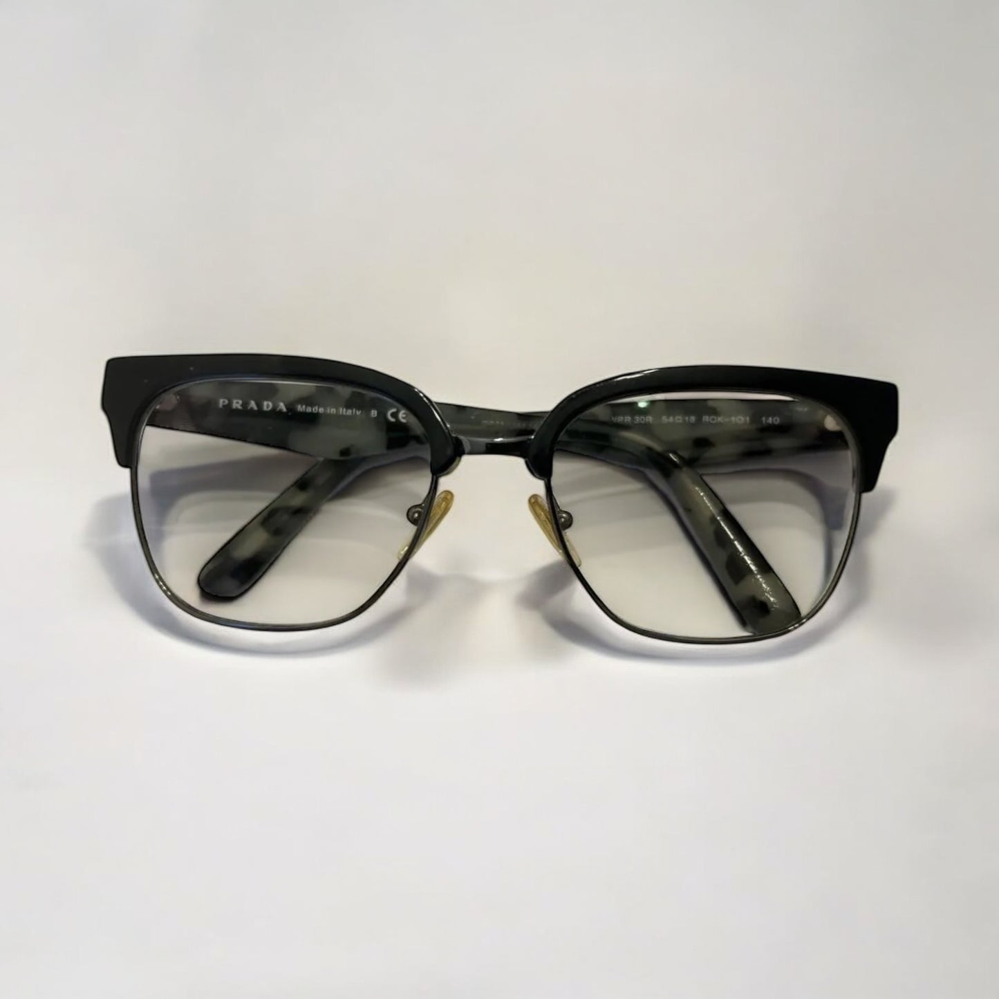 Prada black frame glasses