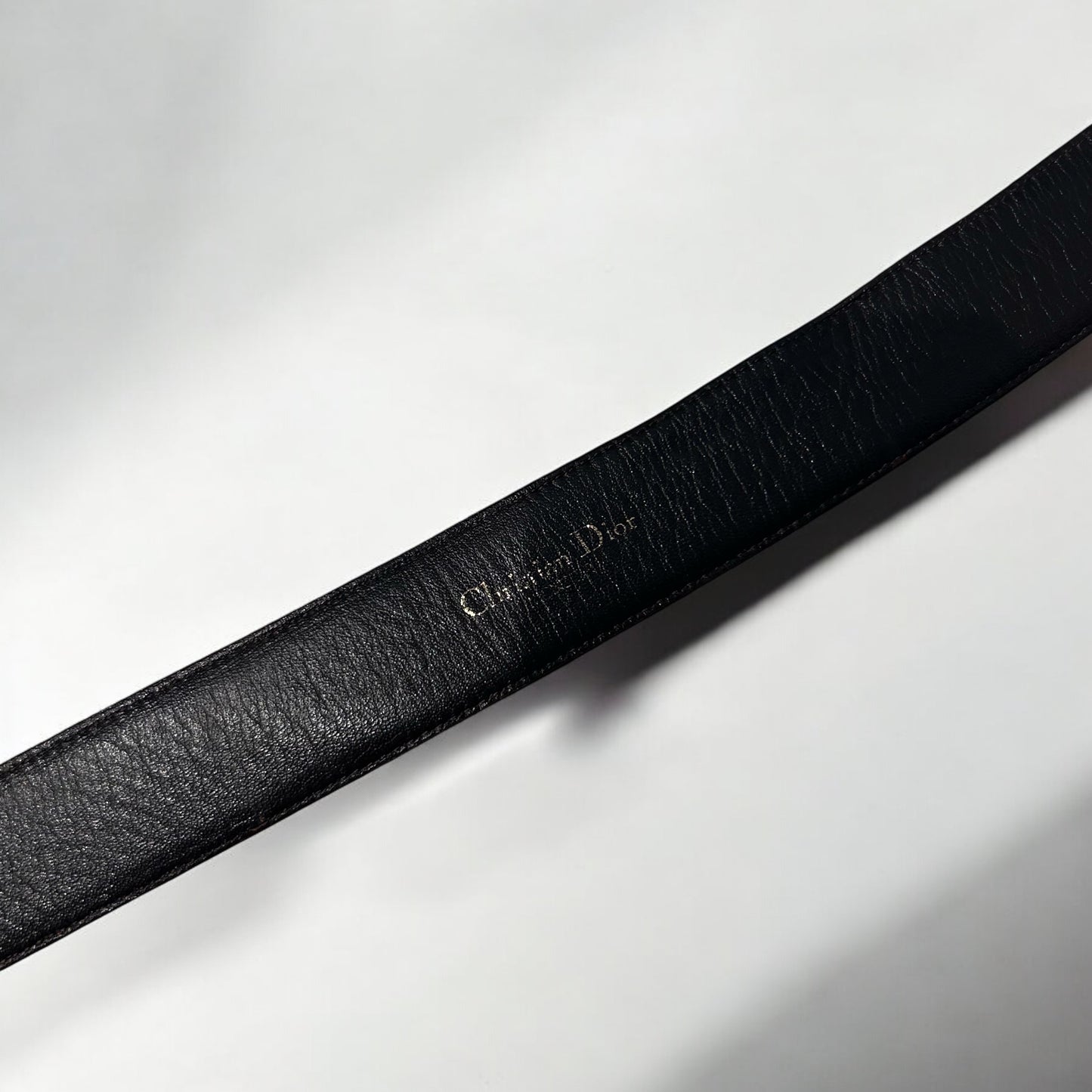 Vintage Dior leather belt