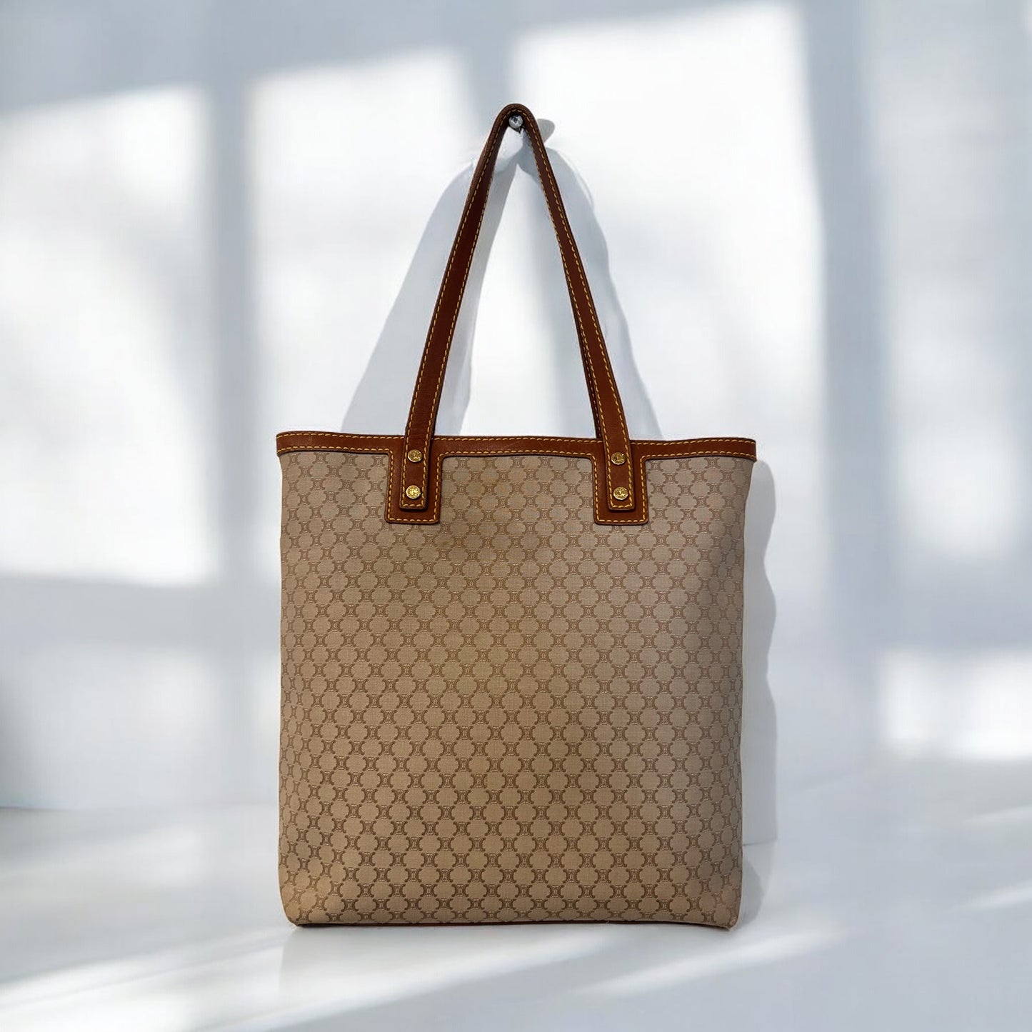 Vintage Celine Macadam shoulder bag