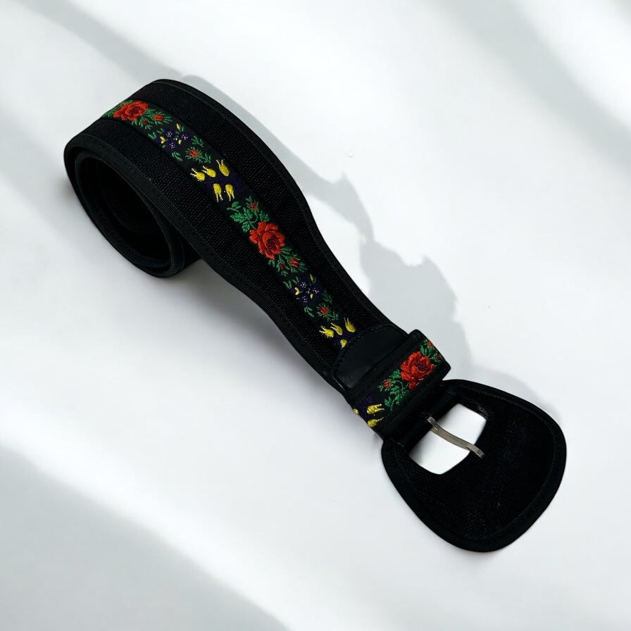 Vintage Embroidered waist belt