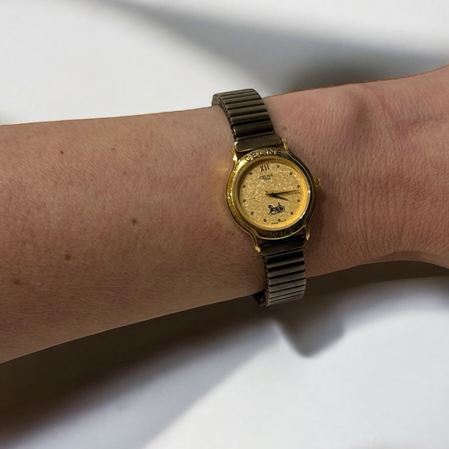 Vintage Celine Horse Carriage watch