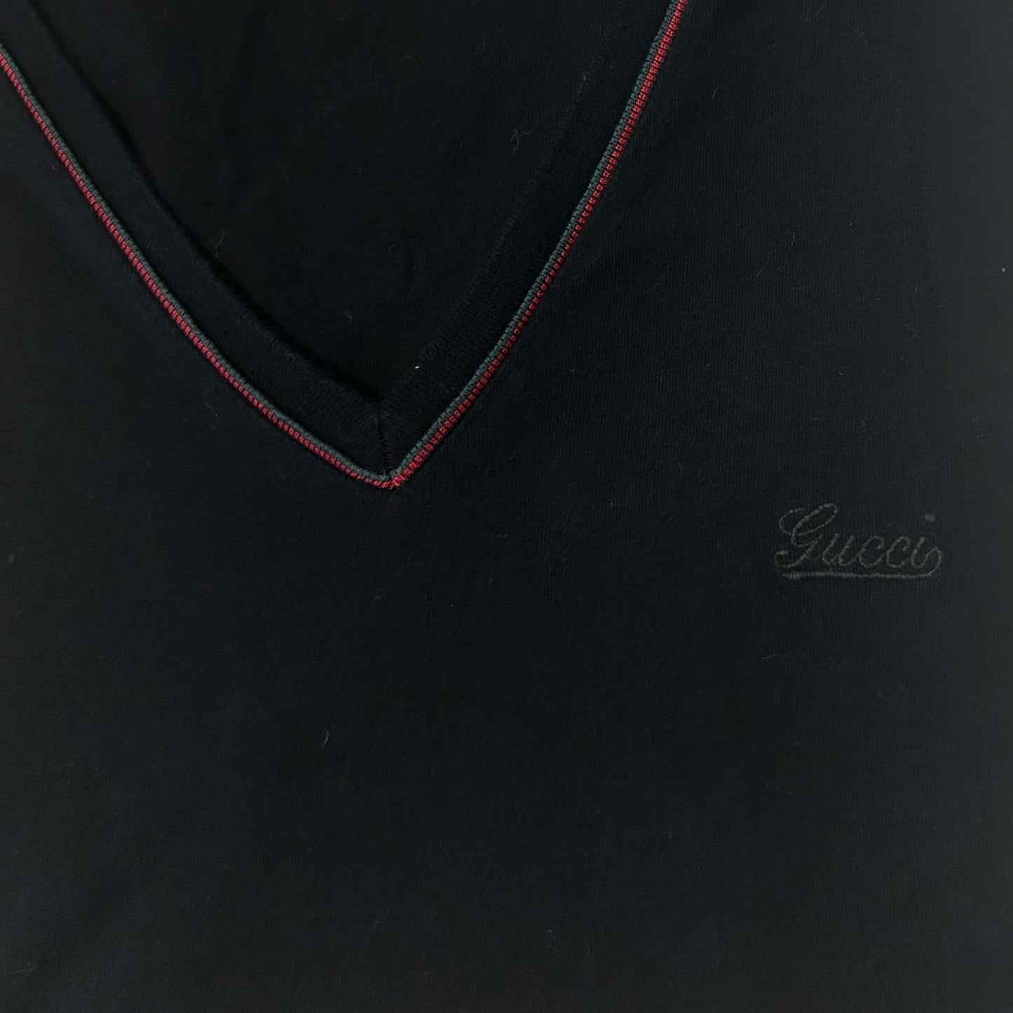 Gucci Sherry line V neck T-shirt
