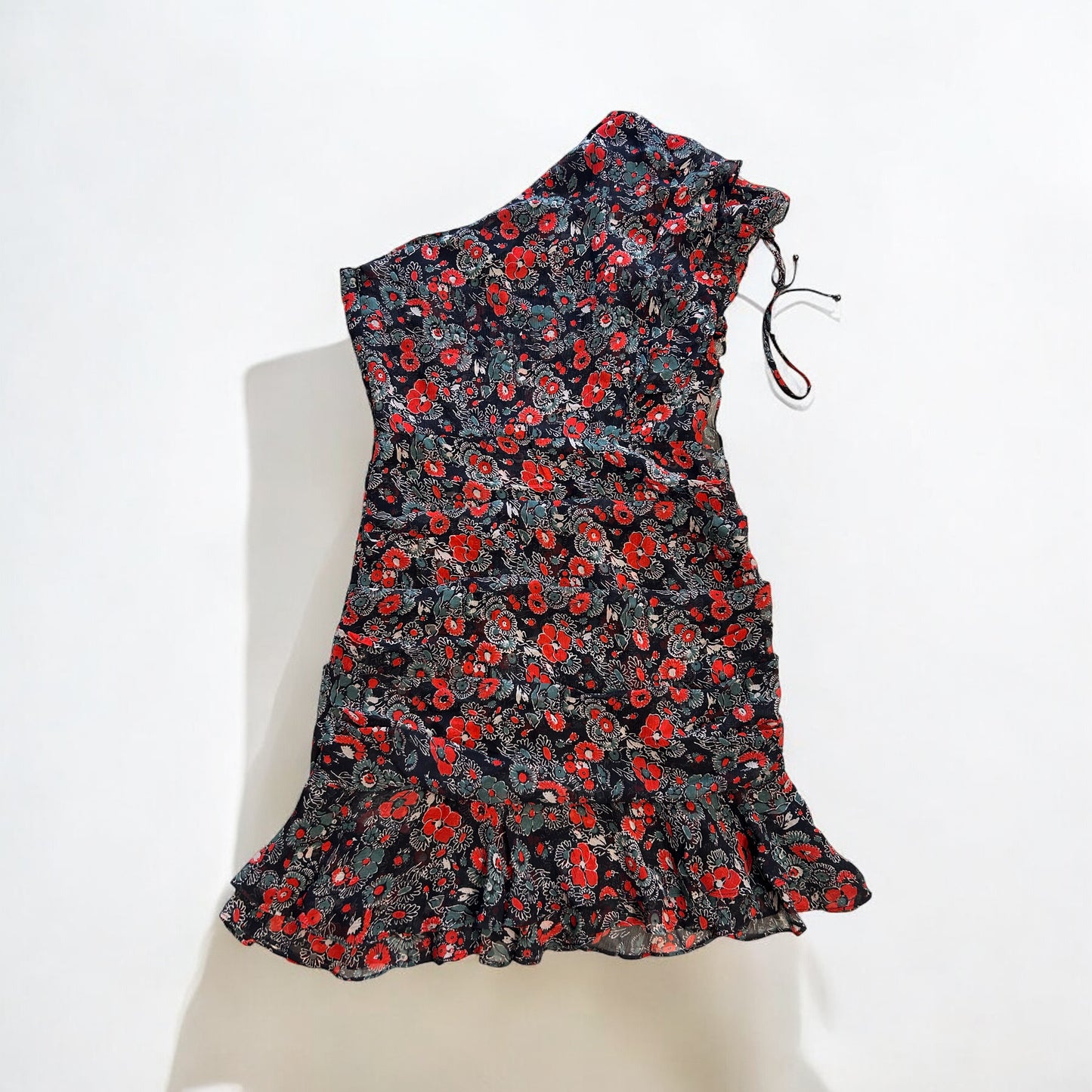 Veronica Beard One Shouldn’t Mini Dress