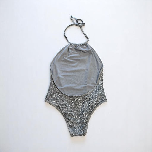Sam Edelman Metalic Meash bodysuit
