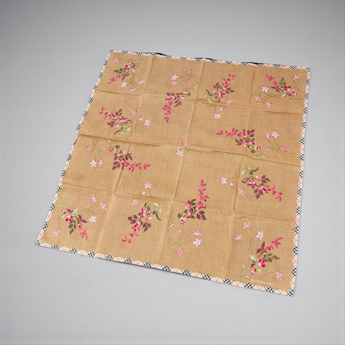 Vintage Burberry Handkerchief