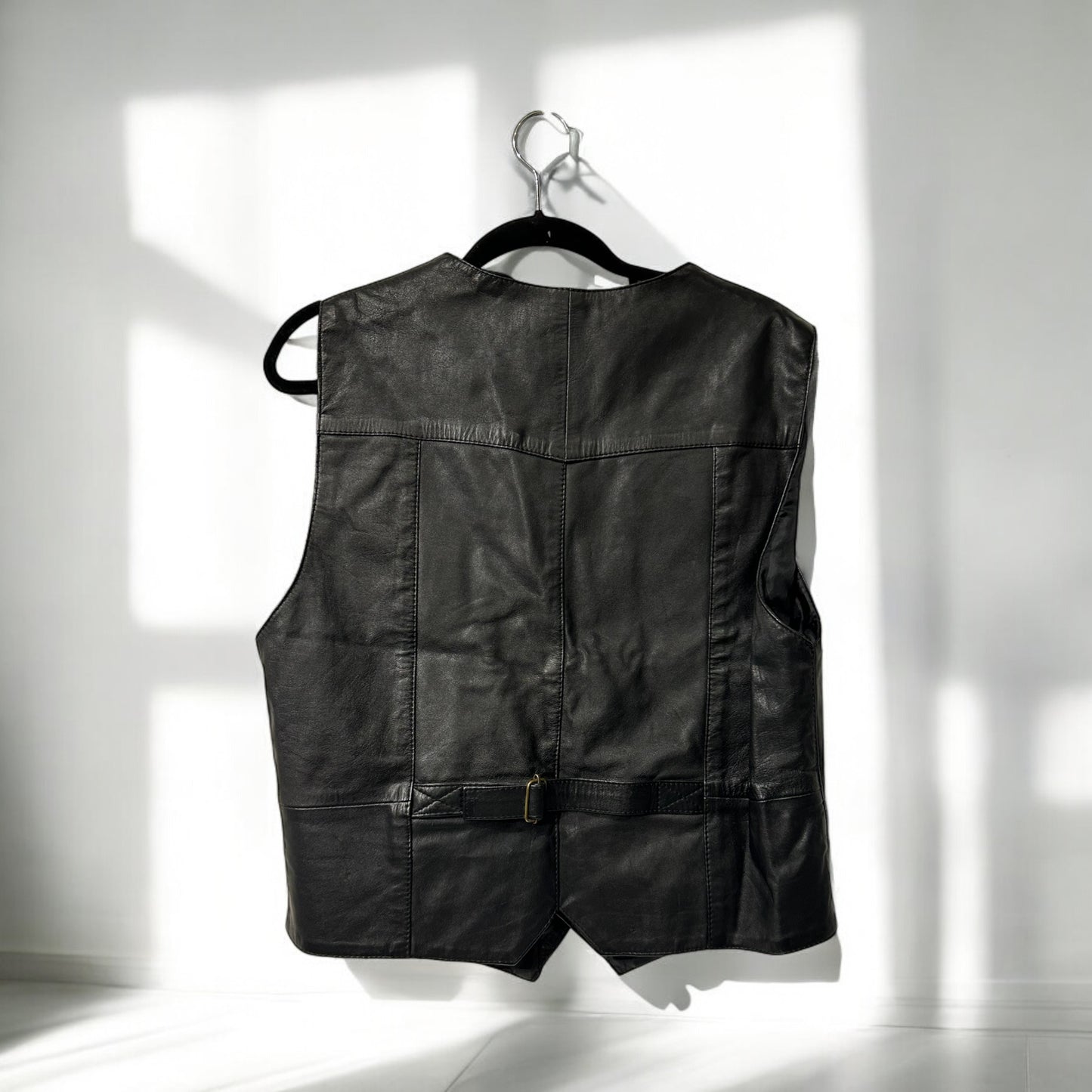 Vintage leather vest