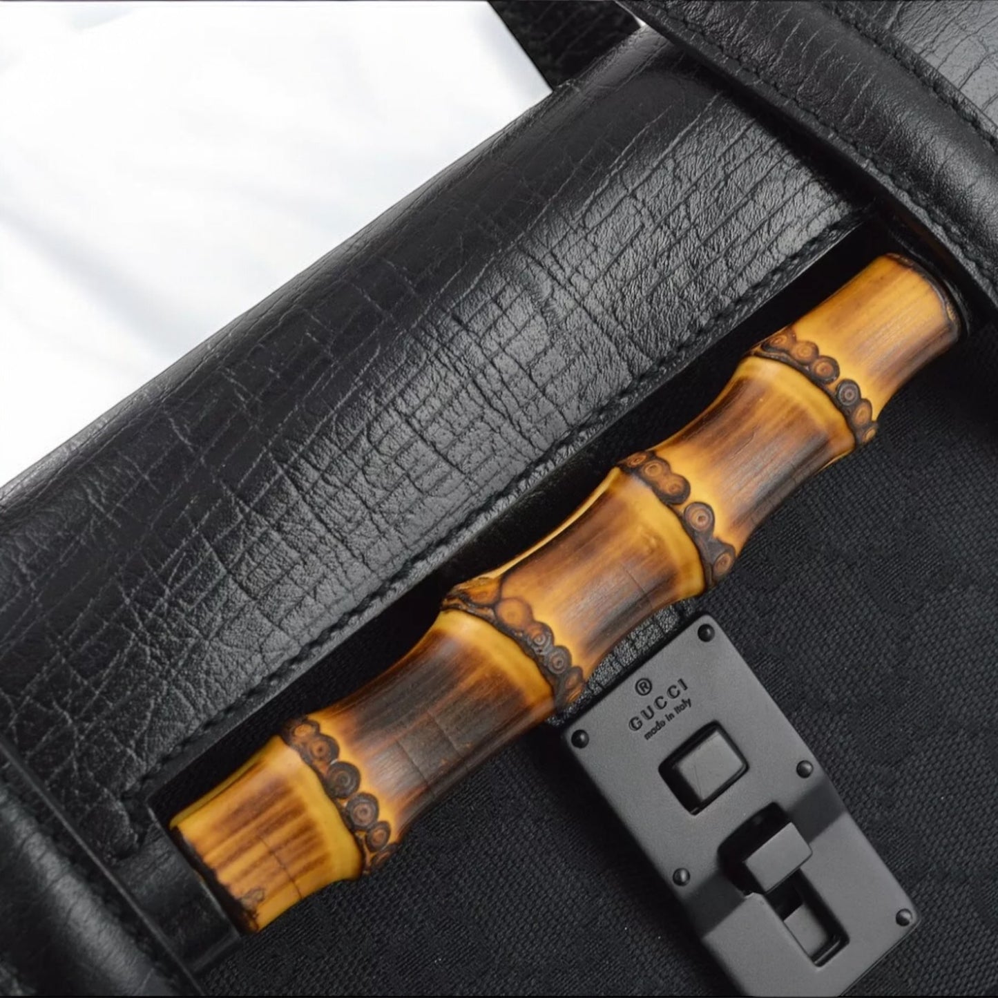 Gucci X Tom Ford 2000’s Bamboo bullet bag