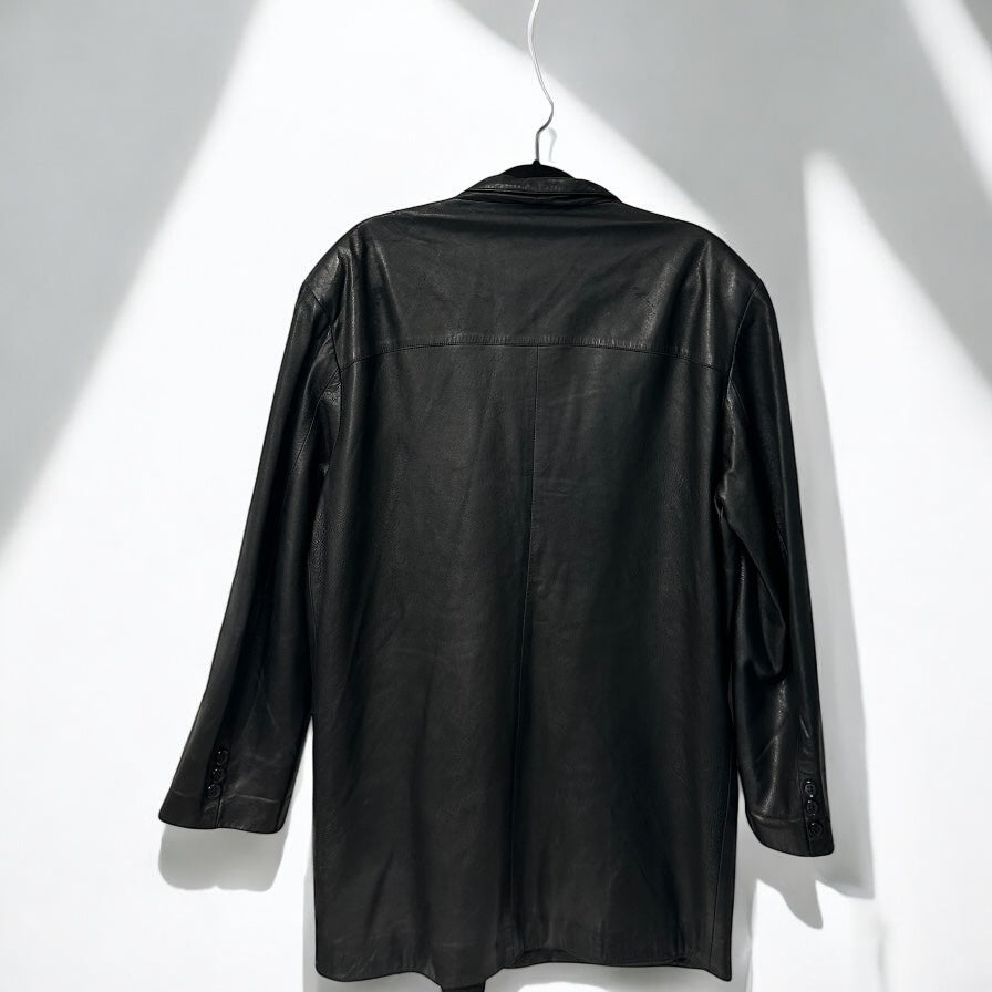 Vintage Black leather jacket