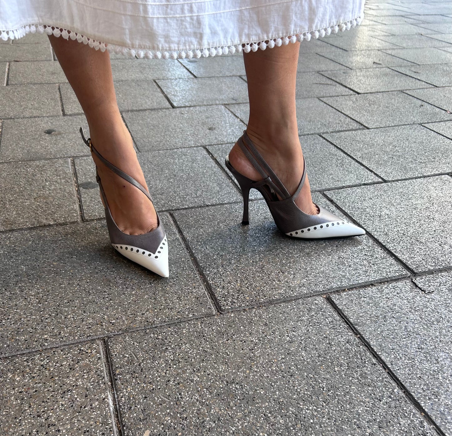 Miu Miu Spring/Summer 2013 Two-Tone Pointed Toe Heels