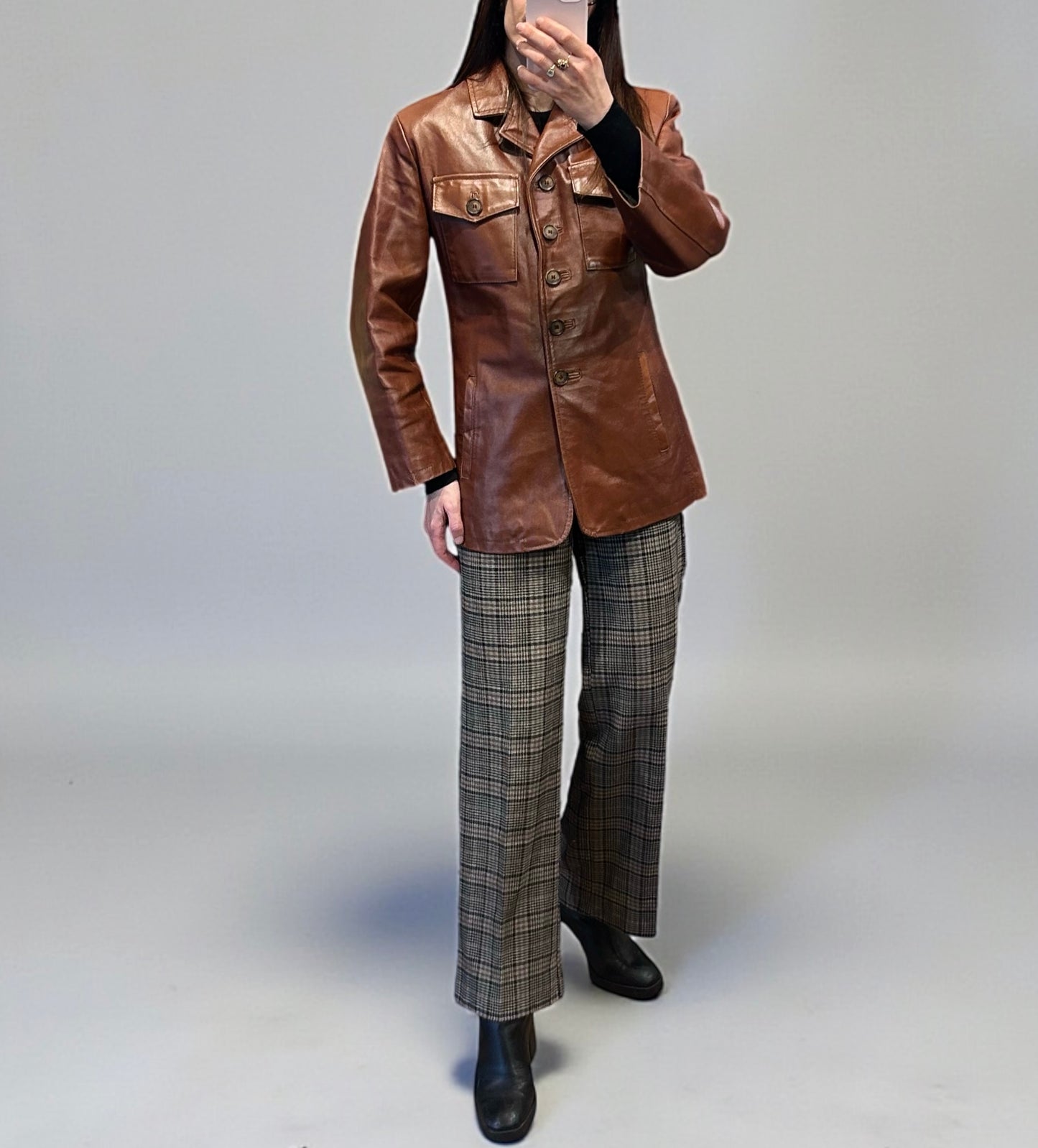 Vintage Conbipel Leather Jacket|1990’s