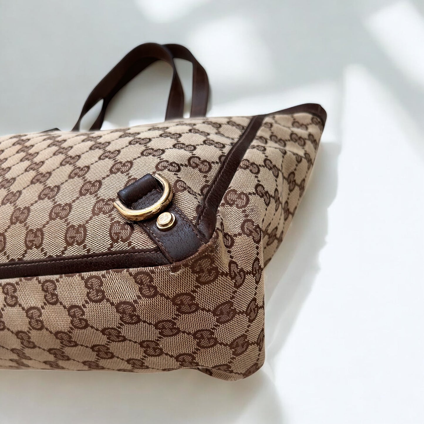 Vintage Gucci Abbey D- Ring bag