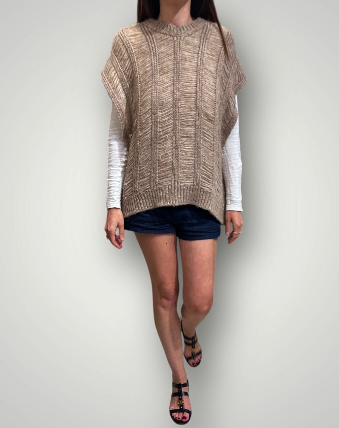 Maison Martin Margiela Loose Fit Knit Vest