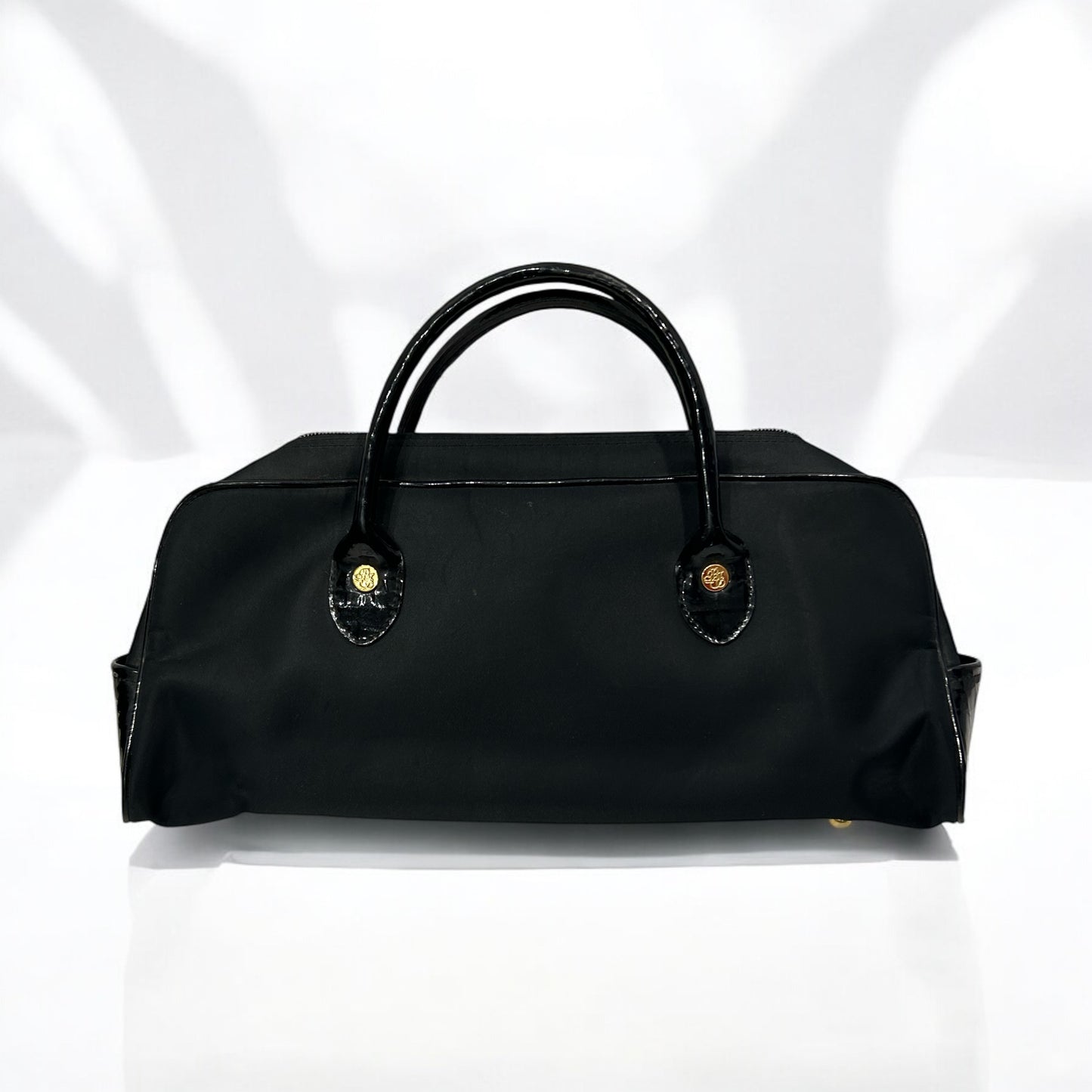 Vintage Nylon&leather bag