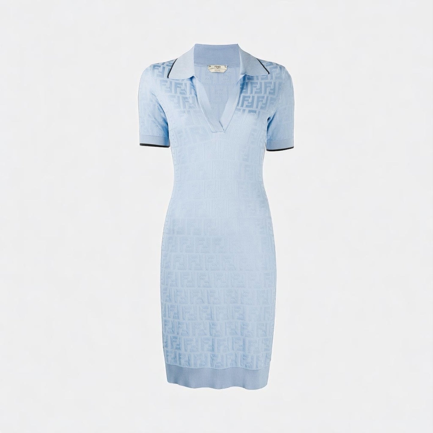 Fendi knit polo dress