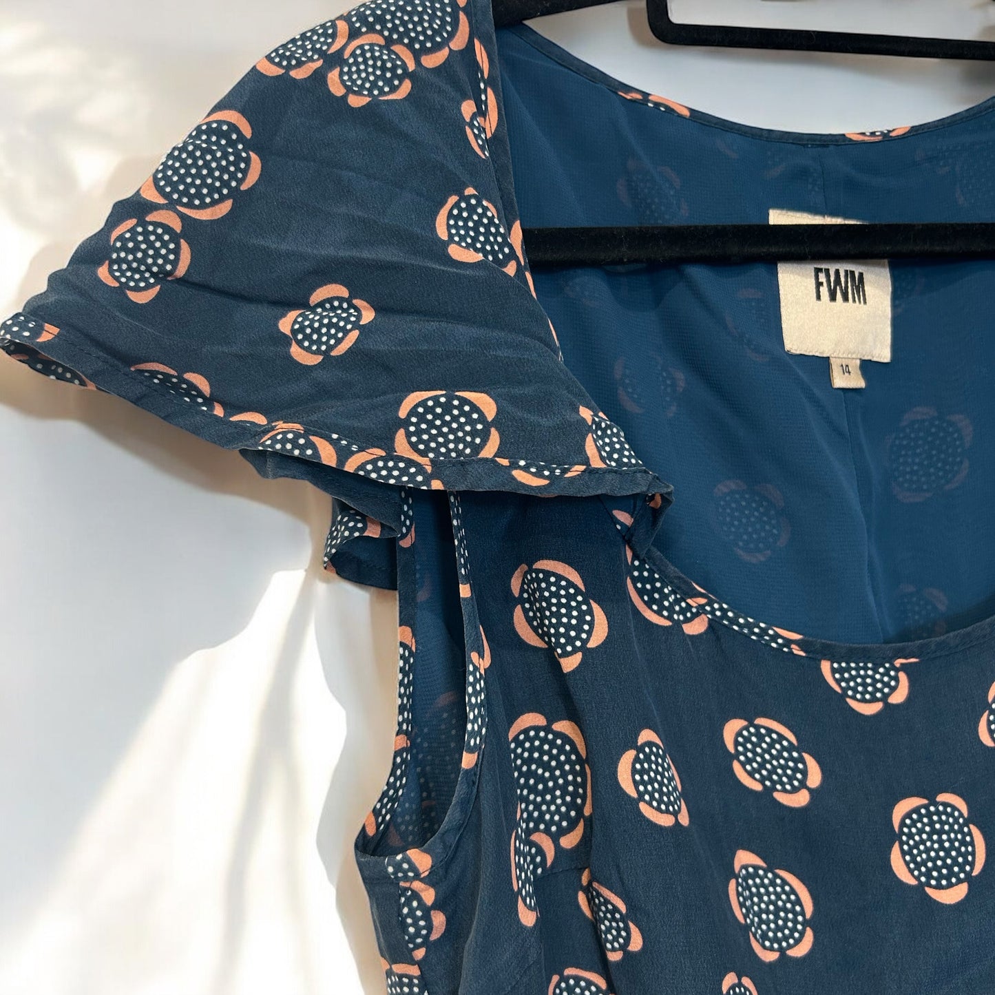 FWM floral silk dress