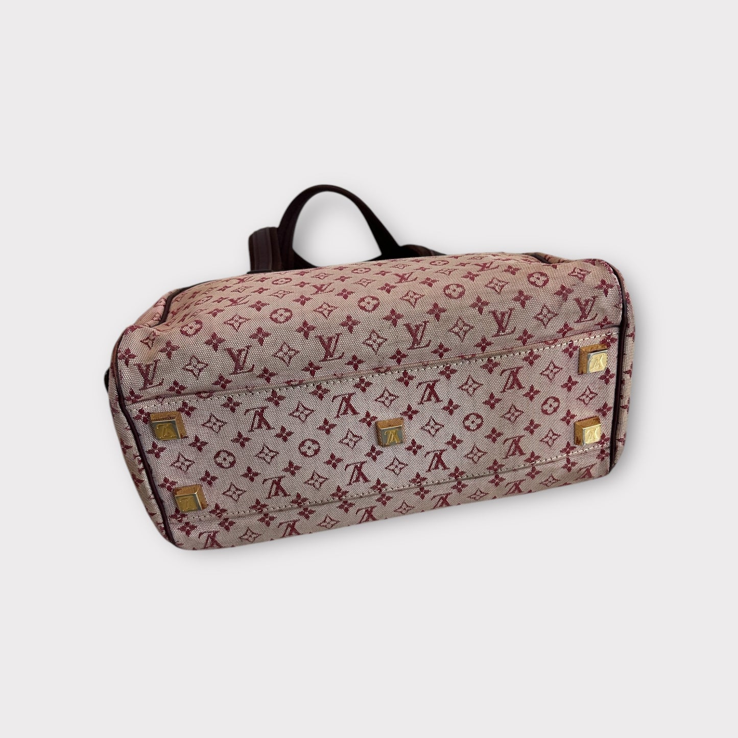 Louis Vuitton Monogram Mini Lin Josephine hand bag
