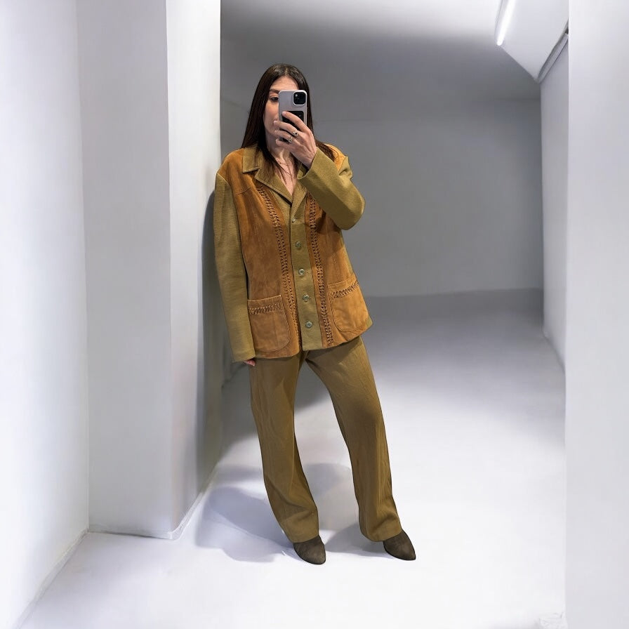 Vintage knit Pantsuit
