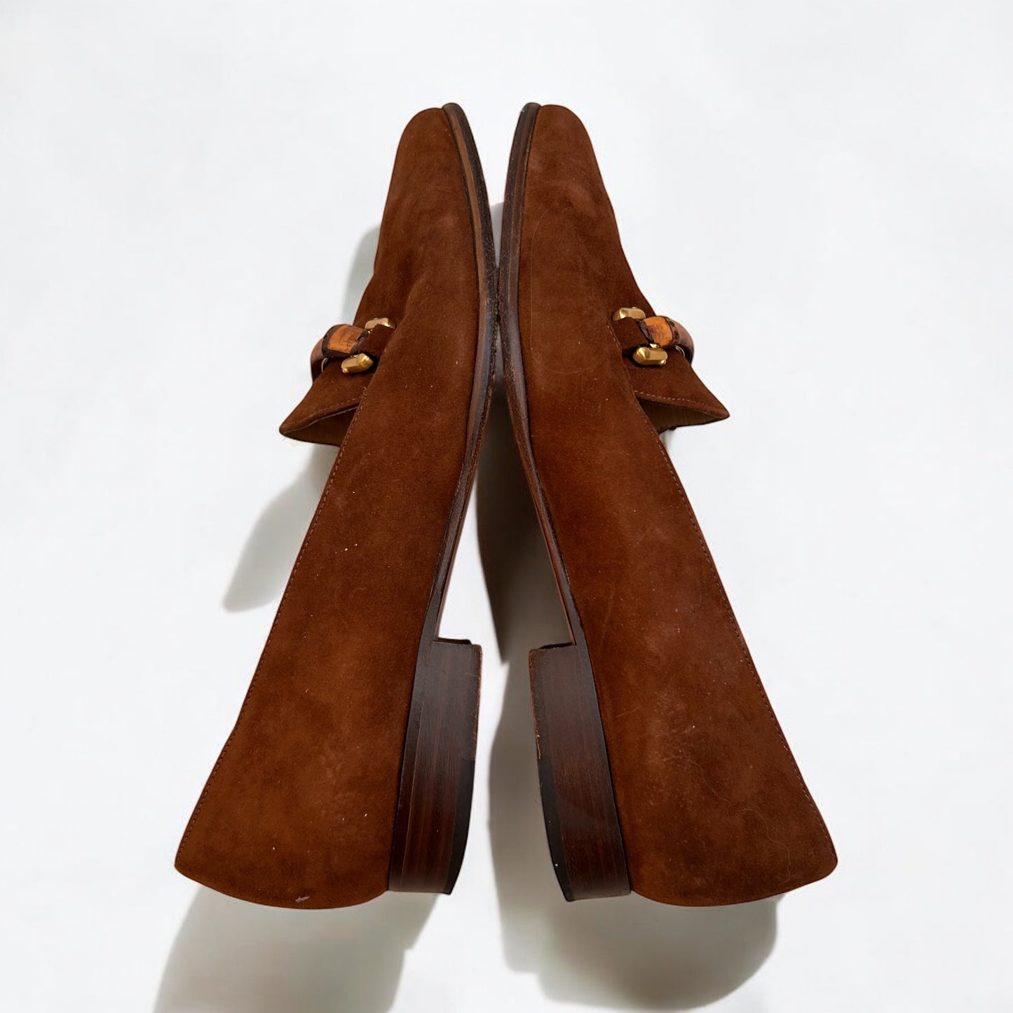 Vintage Gucci Bamboo loafers