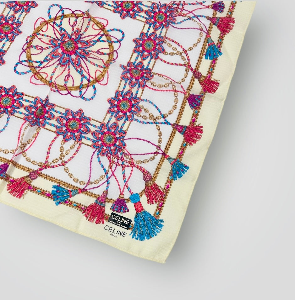 Vintage Celine Handkerchief