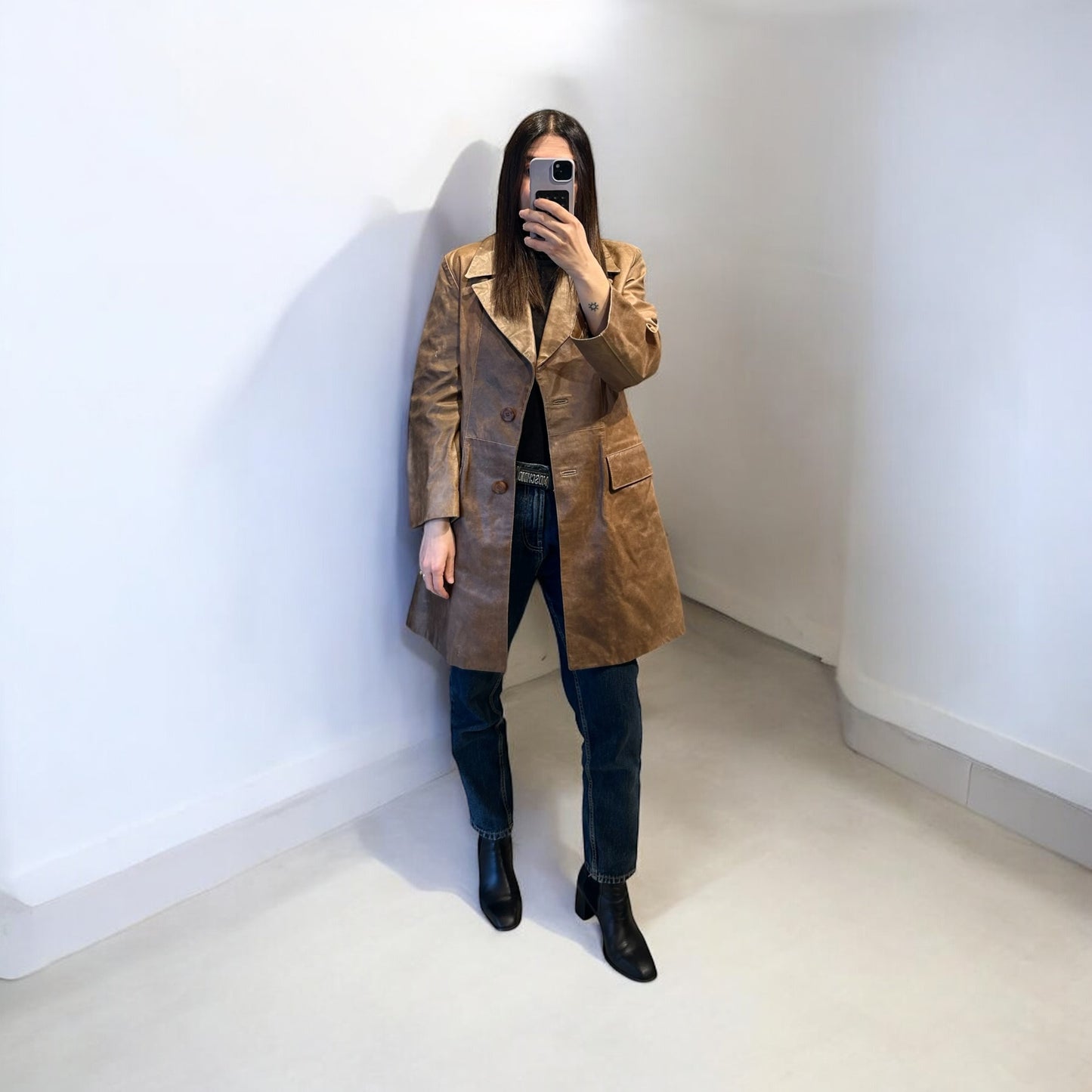 Vintage 90’s leather jacket