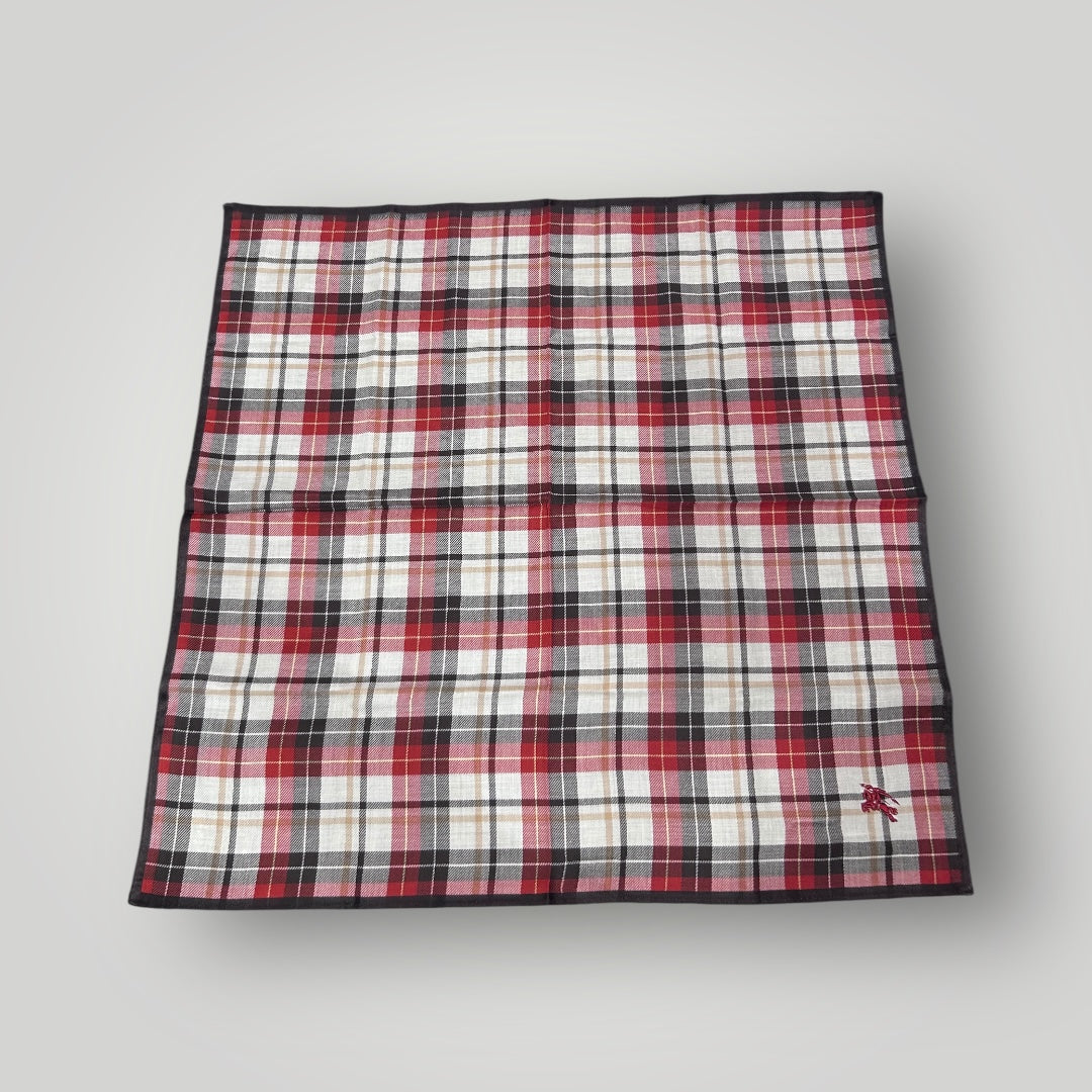 Vintage Burberry Plaid Handkerchief