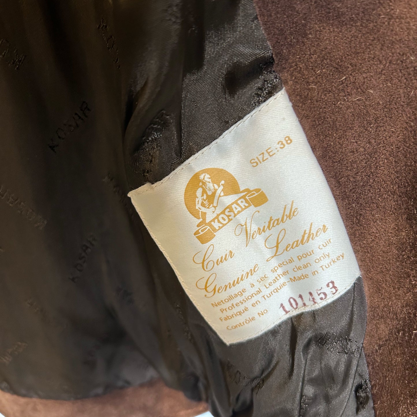 Vintage Suede Fringe Jacket