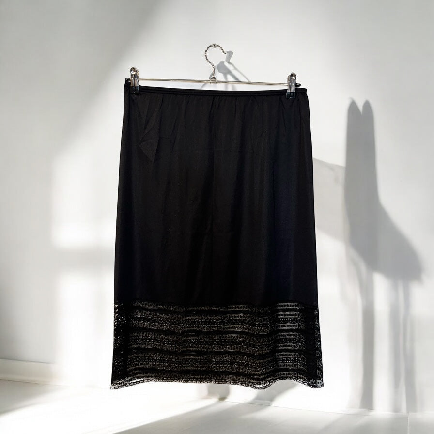 Vintage nylon&Lace skirt