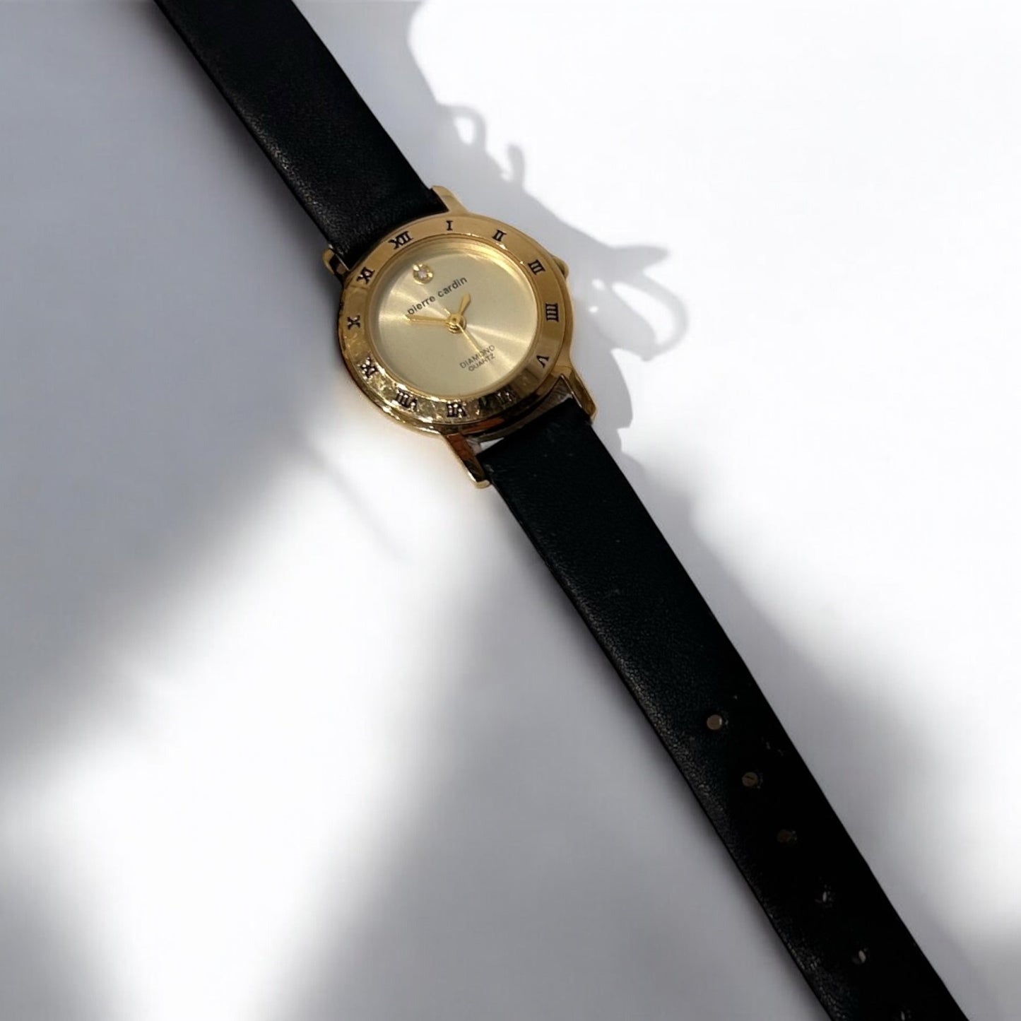 Vintage Pierre Cardin Diamond Quartz watch