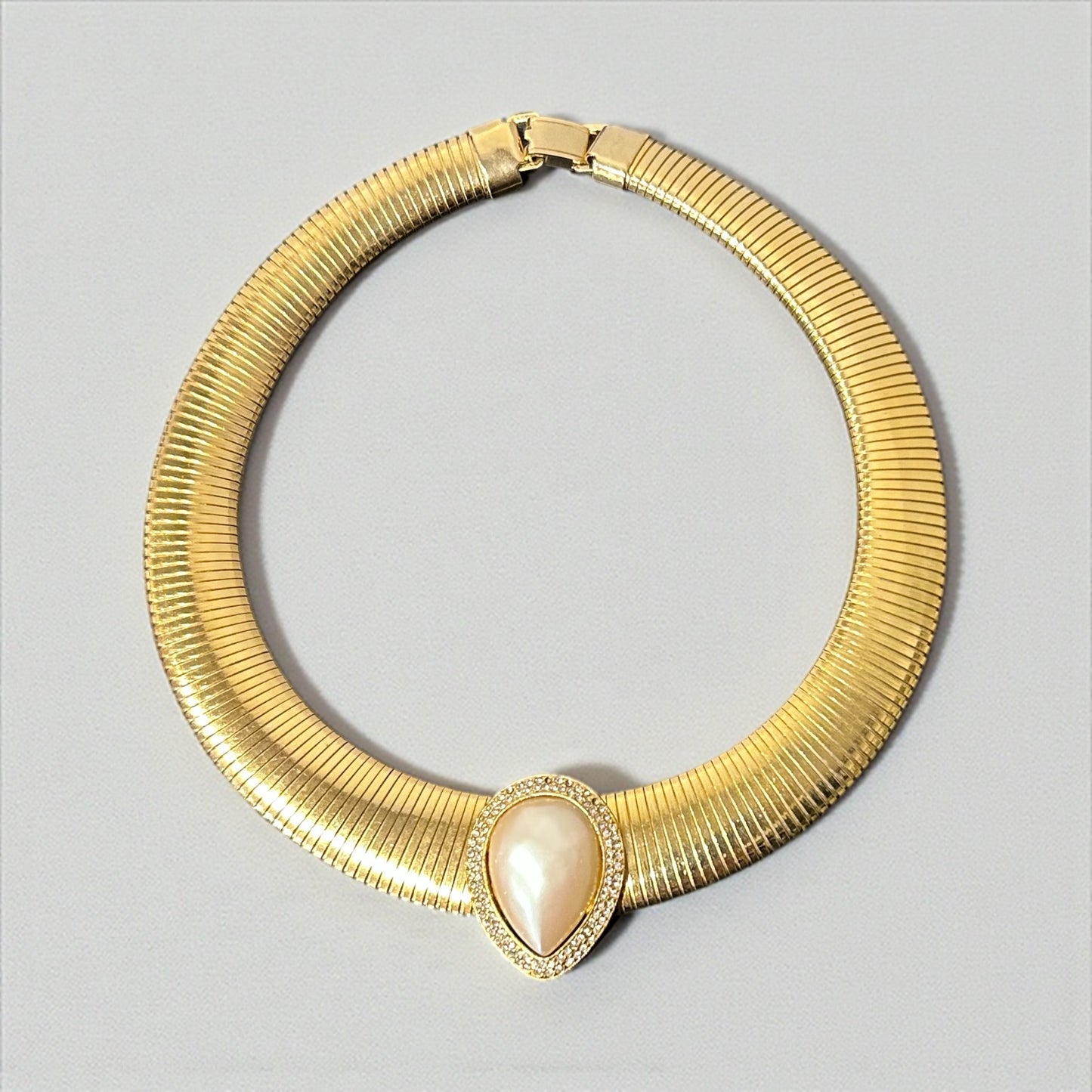 Vintage Gold-Plated Choker