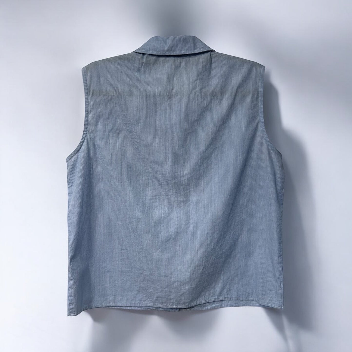 Celine blue sleeveless top