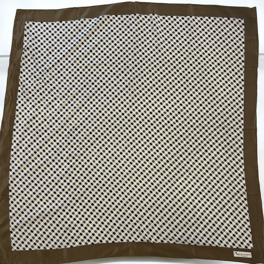 Vintage Aquascutum silk scarf