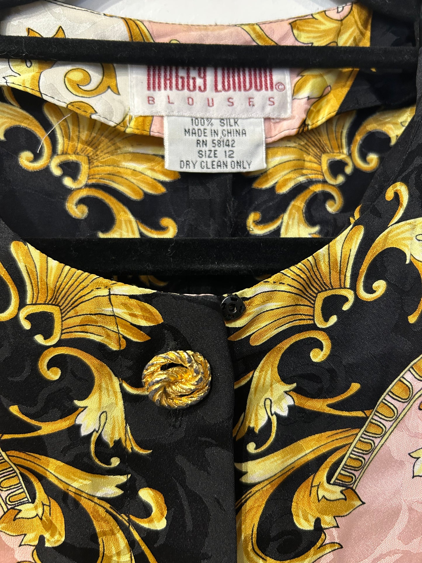 Vintage Silk Blouse