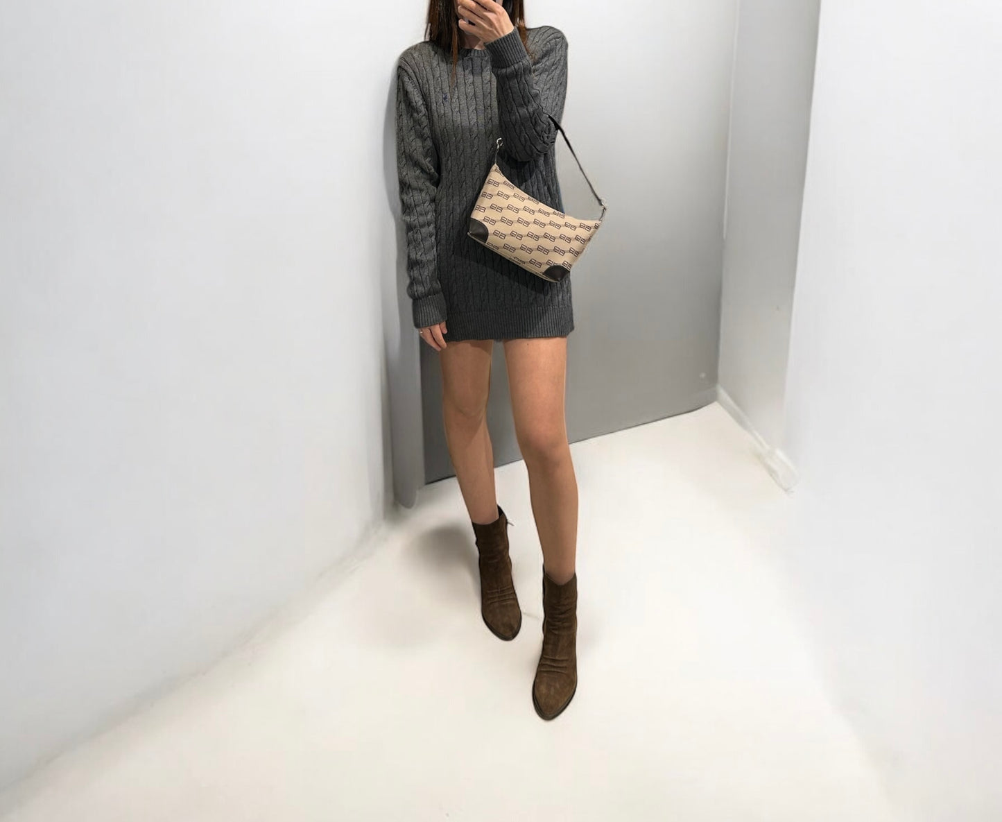 Ralph Lauren braided sweater