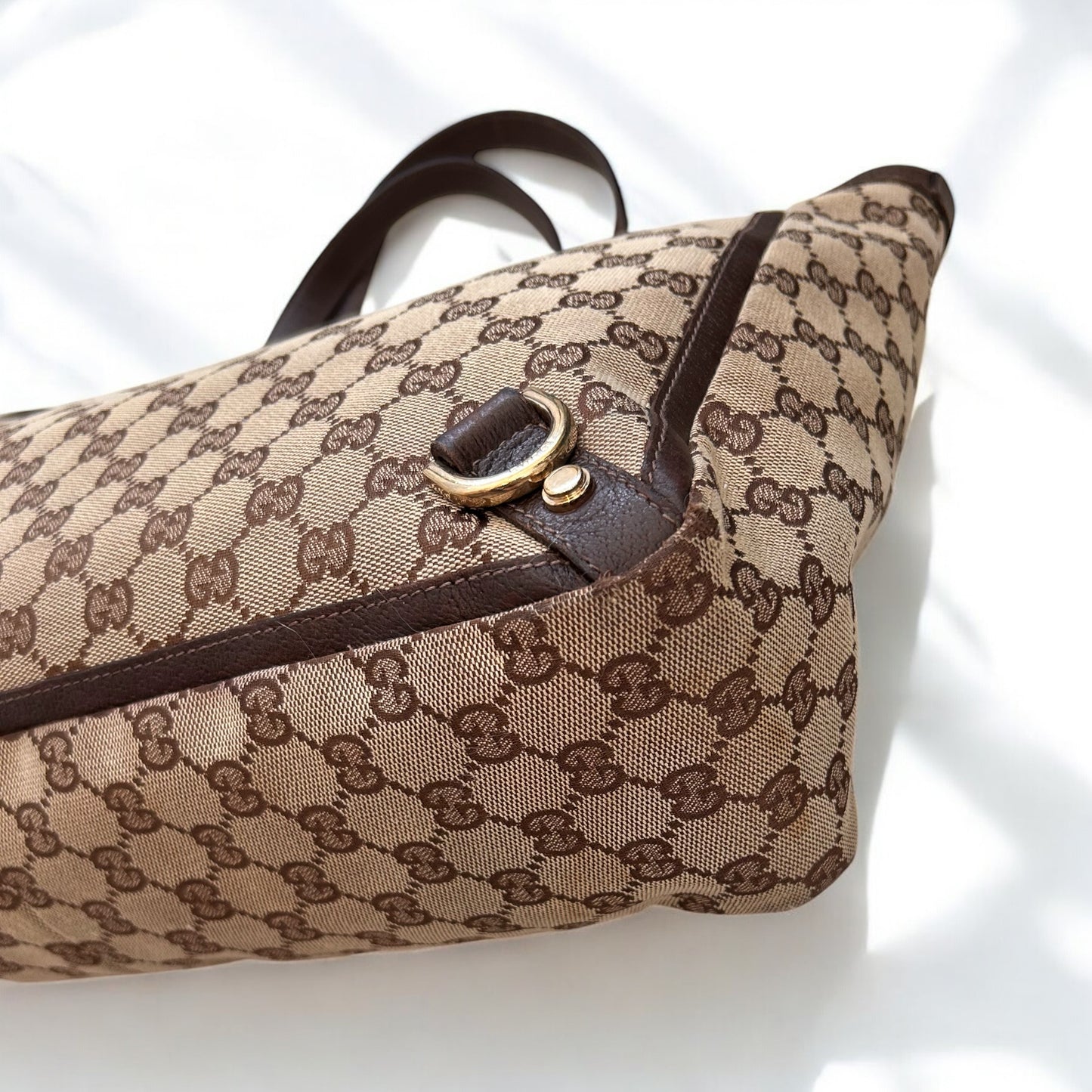 Vintage Gucci Abbey D- Ring bag