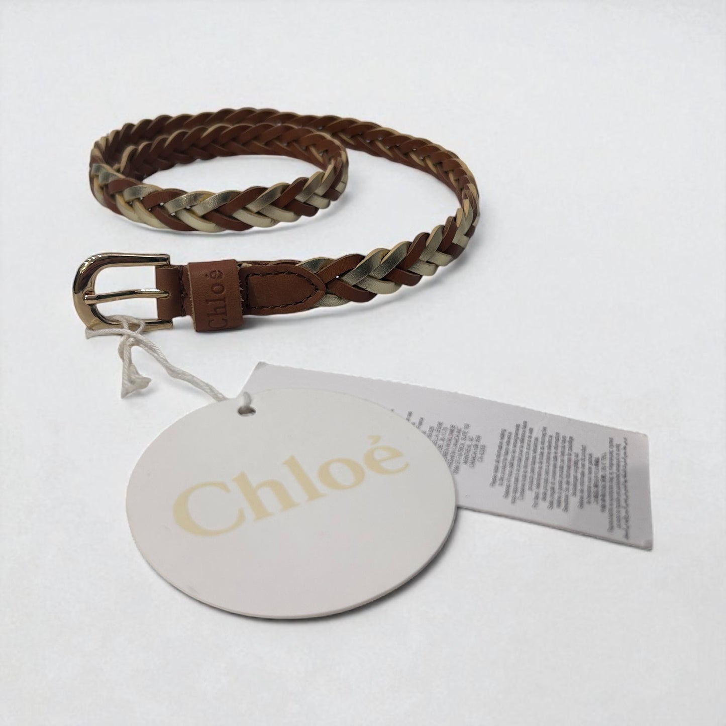 Chloe’ Braided waist Belt
