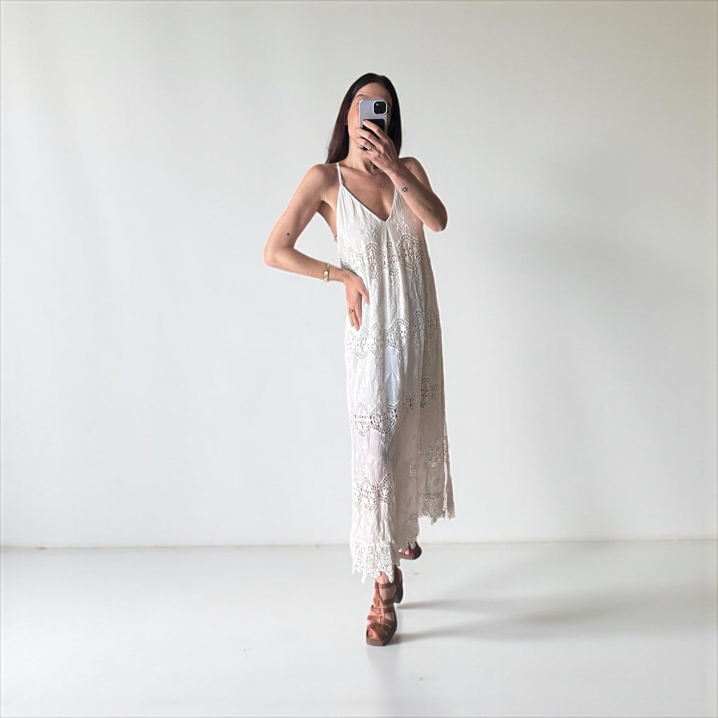 Alice+Olivia Lace Maxi Dress