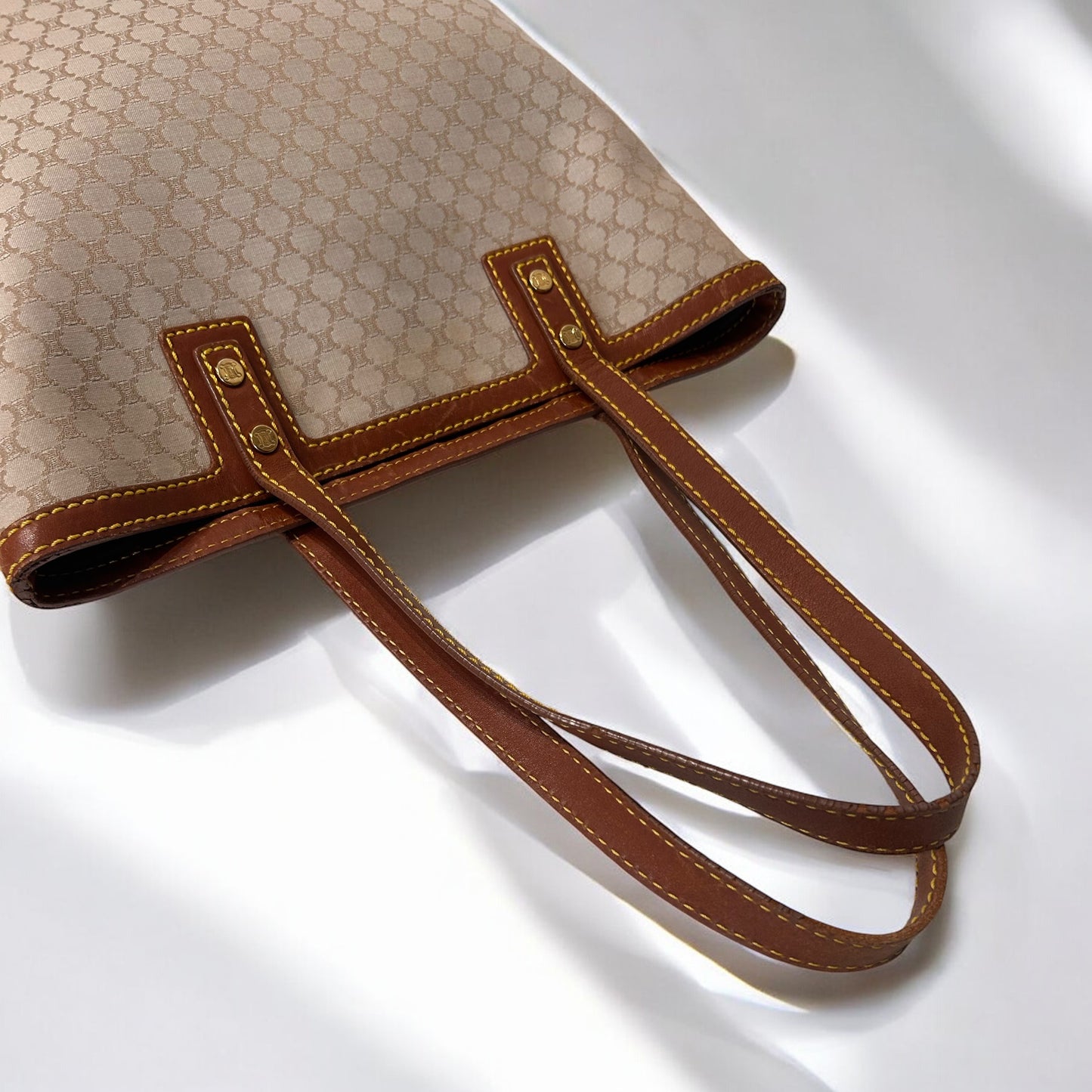 Vintage Celine Macadam shoulder bag